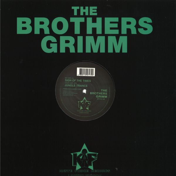 The Brothers Grimm — Sign Of The Times / Jungle Trance EP vinyl cover