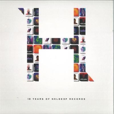 Various — 10 Years Of Heldeep Records (2x12") vinyl cover