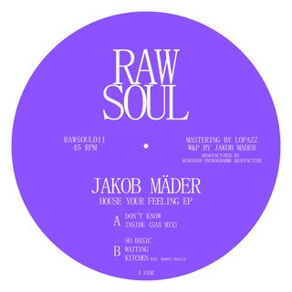 Jakob Mäder — House Your Feeling EP vinyl cover