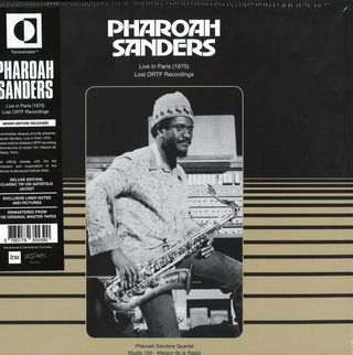 Pharaoh Sanders — Live in Paris ( 1975 ) vinyl cover