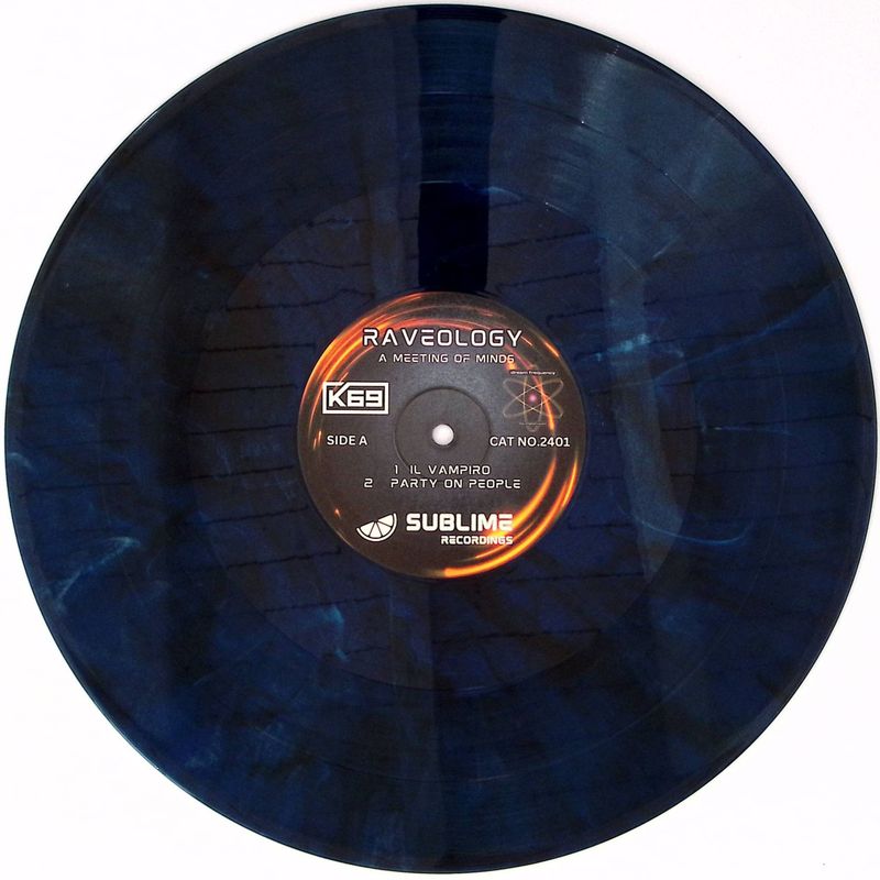 K69, Dream Frequency — Raveology A Meeting Of Minds vinyl cover
