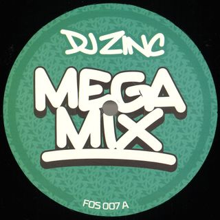 Dj Zinc — Megamix / Step Up Front EP vinyl cover