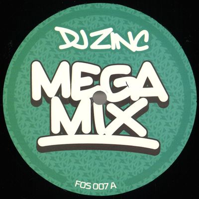 Dj Zinc — Megamix / Step Up Front EP vinyl cover