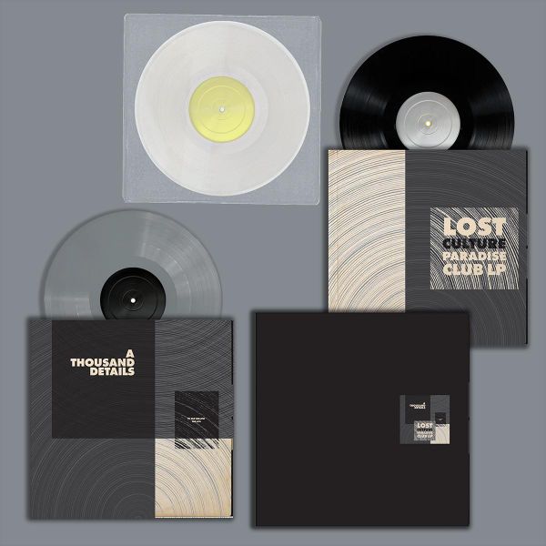 A Thousand Details — Lost Culture Paradise Club - Tar LP4  - TH 22 (incl limited lathe cut disc] (3x12") vinyl cover