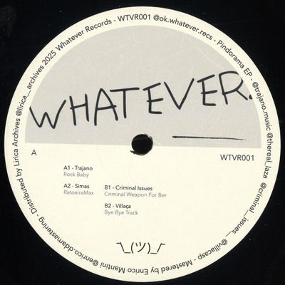 Various — Pindorama EP vinyl cover