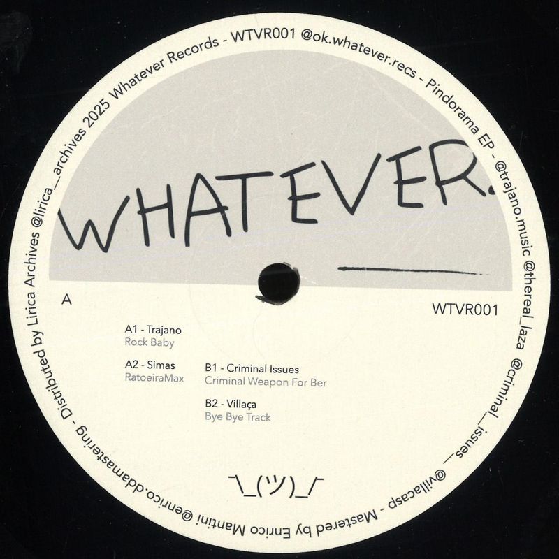Various — Pindorama EP vinyl cover