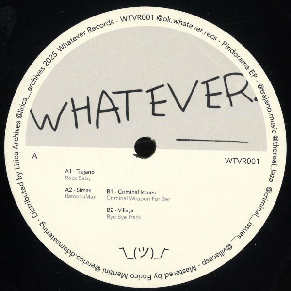Various — Pindorama EP vinyl cover