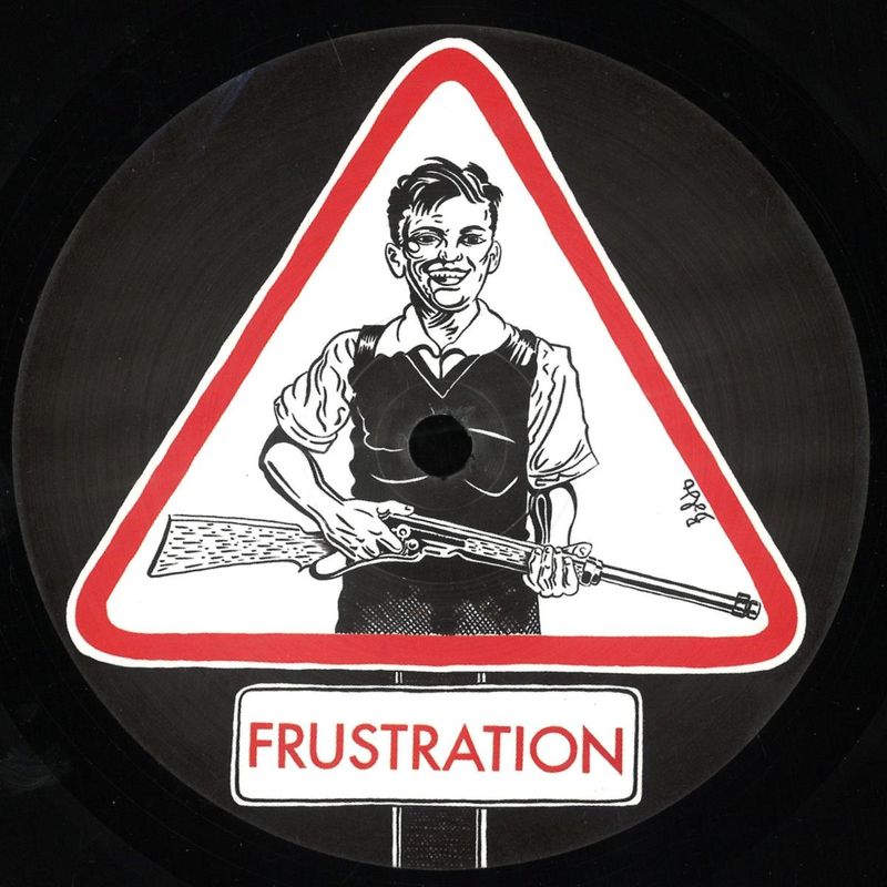 Frustration — DYING CITIES REMIXES LP vinyl cover