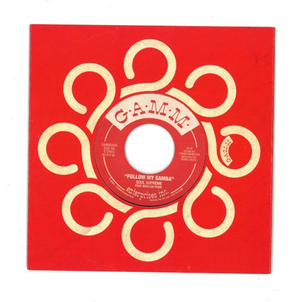 Soul Supreme — FOLLOW ME vinyl cover