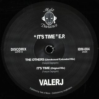 Valerj — It's Time E.P. vinyl cover