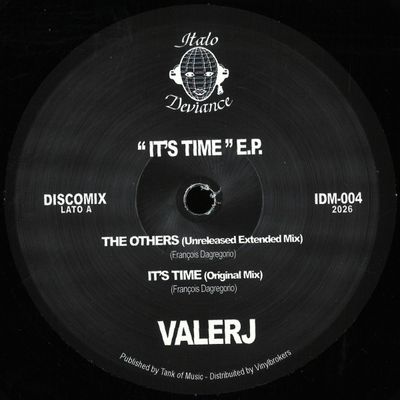 Valerj — It's Time E.P. vinyl cover