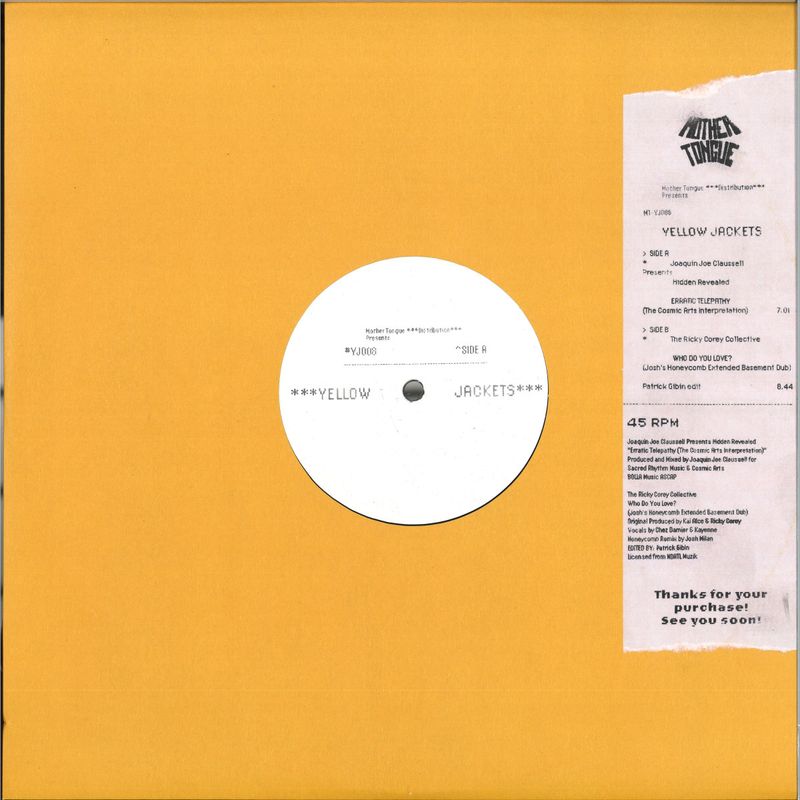 Various — Yellow Jackets Vol.8 vinyl cover