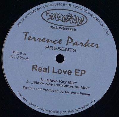 Terrence Parker — Real Love Ep vinyl cover