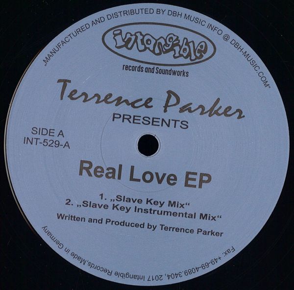Terrence Parker — Real Love Ep vinyl cover
