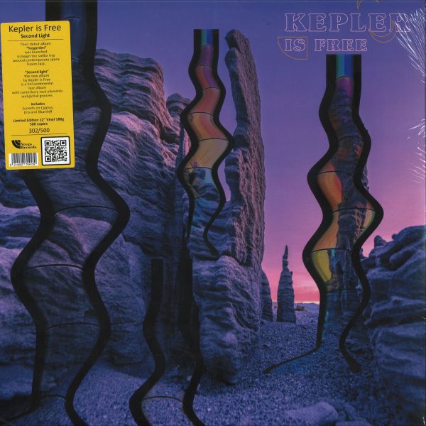 Kepler Is Free — Second Light LP vinyl cover