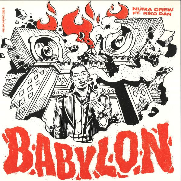 Numa Crew, Riko Dan — Babylon vinyl cover
