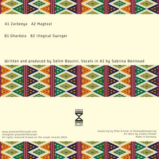 Wave Particle Singularity — ZARBEEYA EP vinyl cover