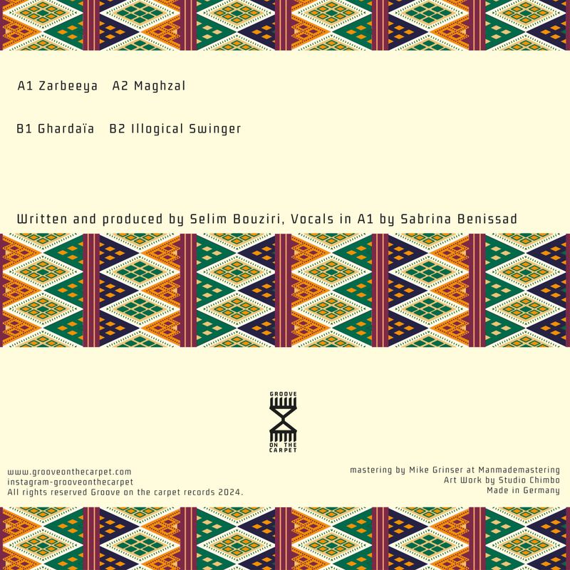 Wave Particle Singularity — ZARBEEYA EP vinyl cover