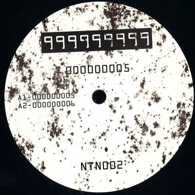 999999999 — 000000005 vinyl cover