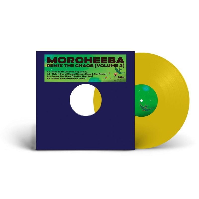 Morcheeba — REMIX THE CHAOS (VOLUME 2) LP vinyl cover