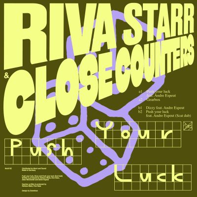 Riva Starr, Close Counters — Push your luck EP vinyl cover