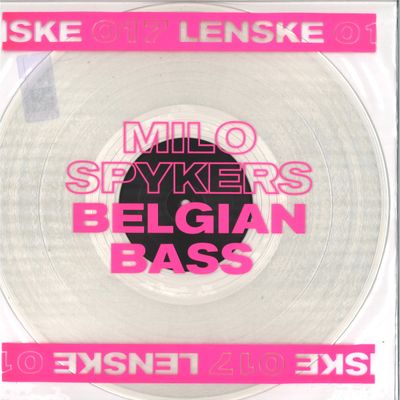 Milo Spykers — BELGIAN BASS EP vinyl cover