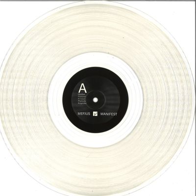 Mefjus — Manifest 2x12" vinyl cover
