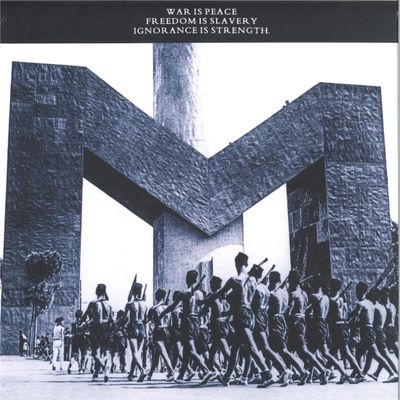 Dax J — War Is Peace, Freedom is Slavery, Ignorance is Strength LP 2x12" vinyl cover