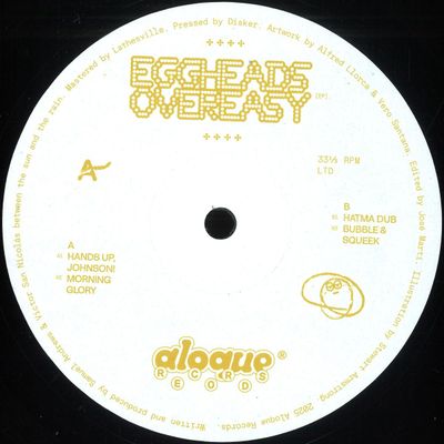 Eggheads — Overeasy vinyl cover