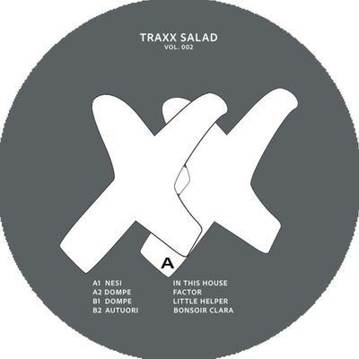 Various — Traxx Salad Vol. 2 vinyl cover