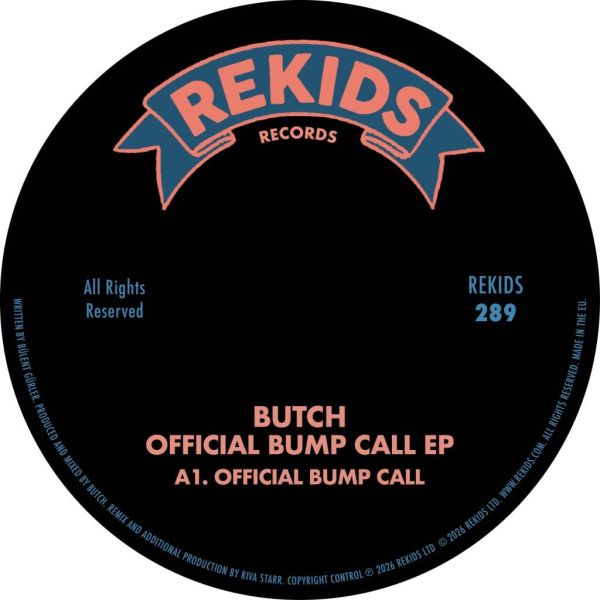 Butch — Official Bump Call EP vinyl cover