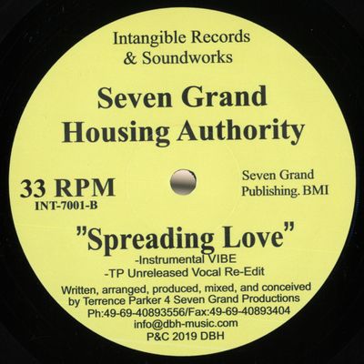 Seven Grand Housing Authority — Love Spreading vinyl cover