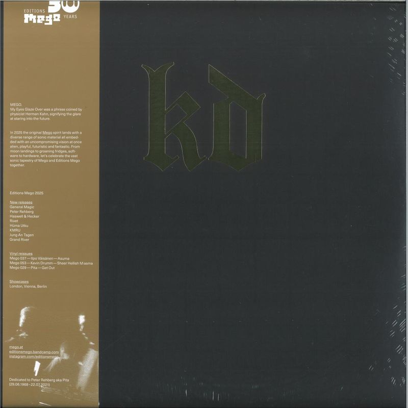 Kevin Drumm — Sheer Hellish Miasma 2x12" vinyl cover