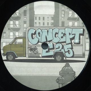 Concept E25 — The Thesis EP vinyl cover