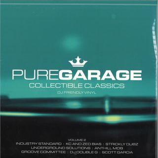 Various — Pure Garage Collectible Classics Volume 2 (2x12") vinyl cover