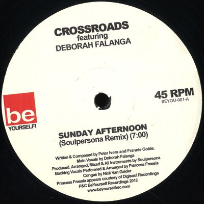 Crossroads, deborah Falanga — Sunday Afternoon vinyl cover