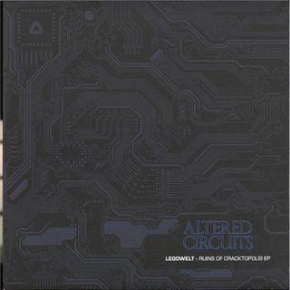 Legowelt — Ruins Of Cracktopolis EP vinyl cover