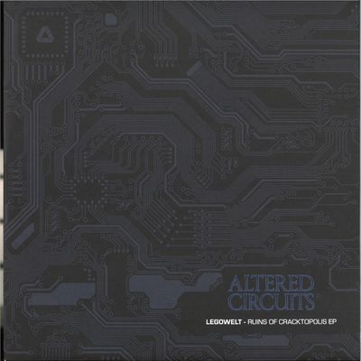 Legowelt — Ruins Of Cracktopolis EP vinyl cover