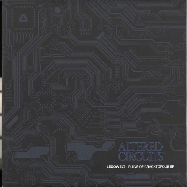 Legowelt — Ruins Of Cracktopolis EP vinyl cover