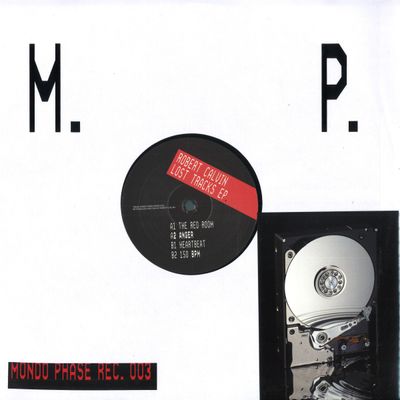 Robert Calvin — LOST TRACKS EP vinyl cover