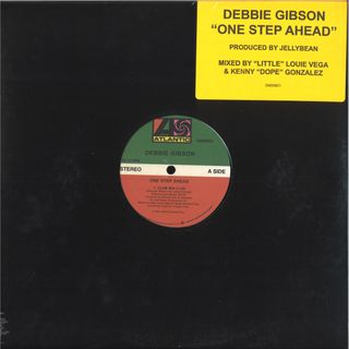 Debbie Gibson — One Step Ahead vinyl cover