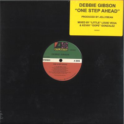 Debbie Gibson — One Step Ahead vinyl cover