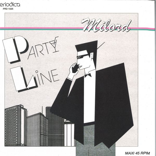 Milord — Party Line EP vinyl cover