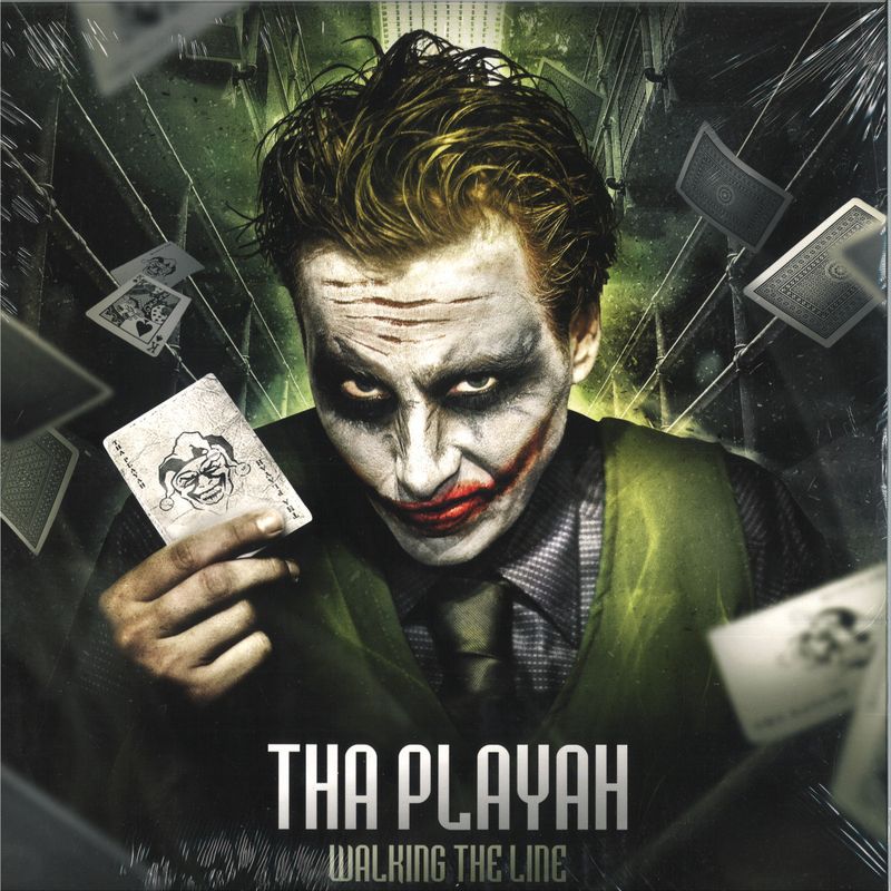 Tha Playah — Walking The Line LP vinyl cover