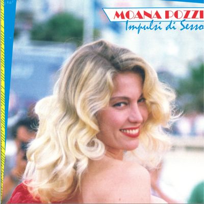 Moana Pozzi — IMPULSI DI SESSO LP vinyl cover
