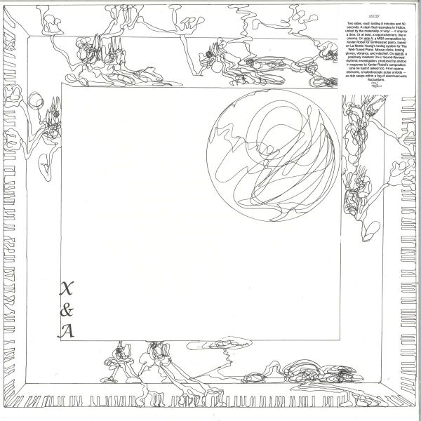 Androo, Xavier Robel — X&A vinyl cover