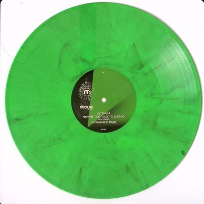 By:Them — NEVER TO OLD TO DANCE vinyl cover