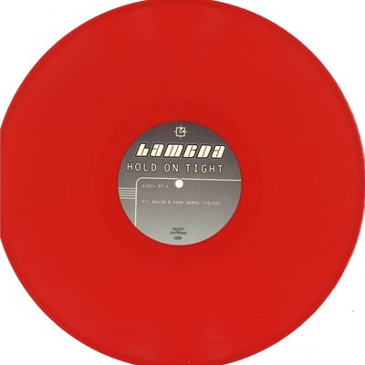 Lambda — Hold On Tight Remixes 2x12" vinyl cover