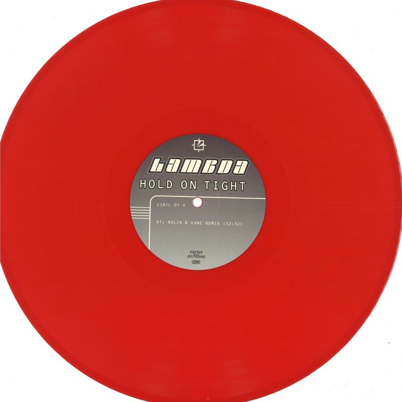 Lambda — Hold On Tight Remixes 2x12" vinyl cover