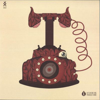 Kitchens Inc. — Mindphone EP vinyl cover